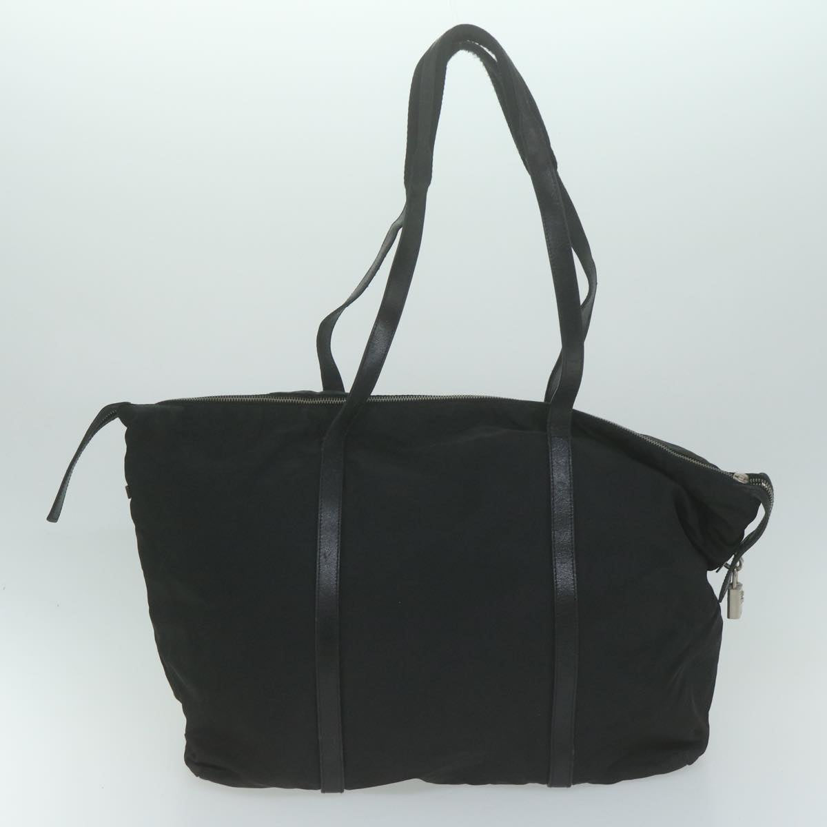 PRADA Tote Bag Nylon 2Set Black 66145