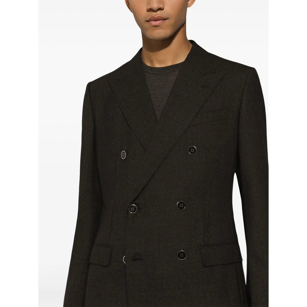 Dolce & Gabbana Grey Jackets - Blazers Men