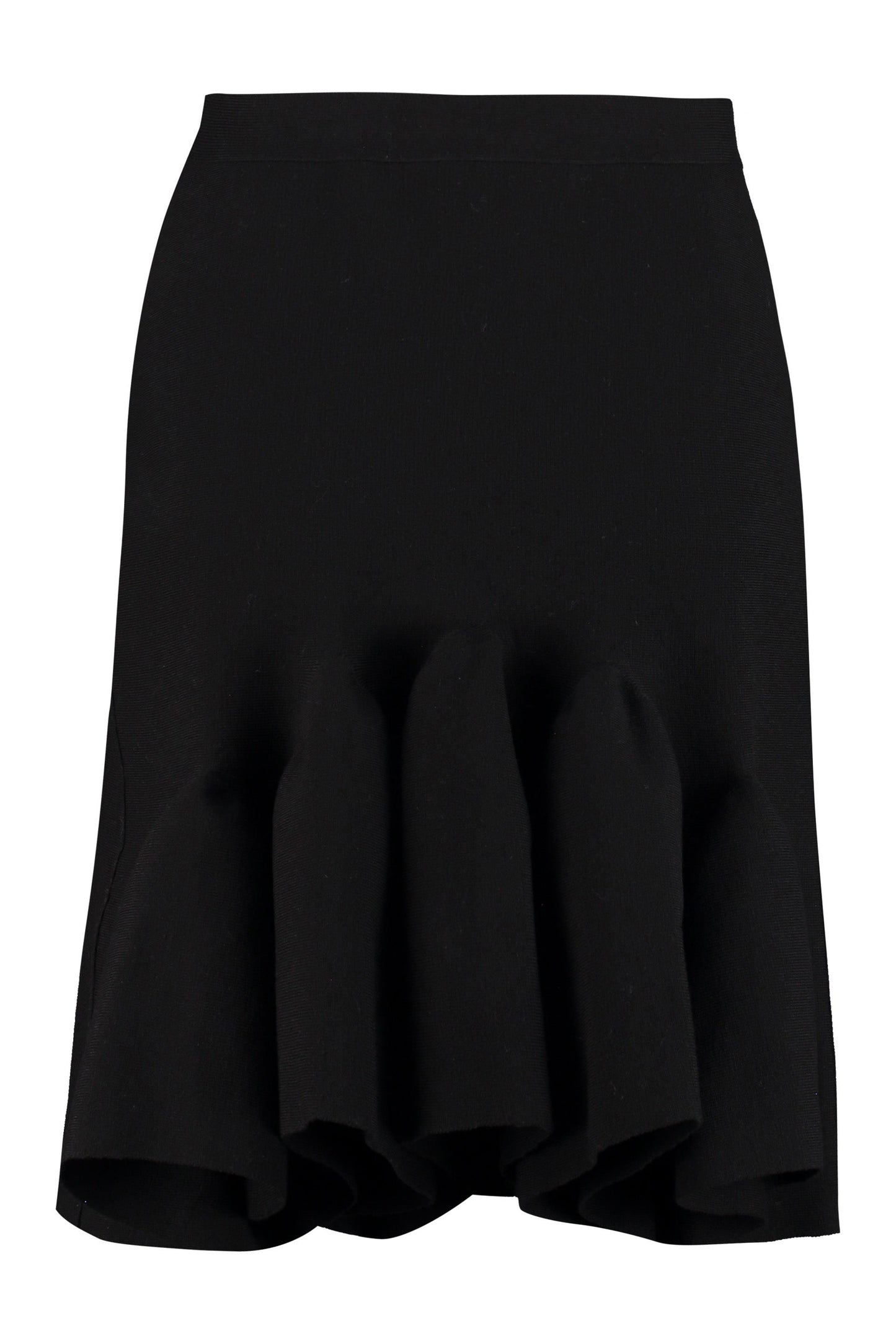 BOTTEGA VENETA Knit Mini Skirt with Elastic Waistband