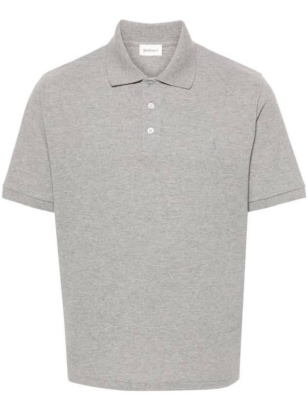 Saint Laurent Saint Laurent T-shirts and Polos Grey
