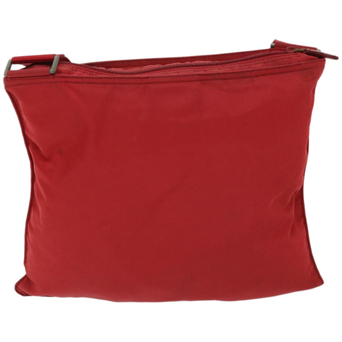 PRADA Shoulder Bag Nylon Red  67048