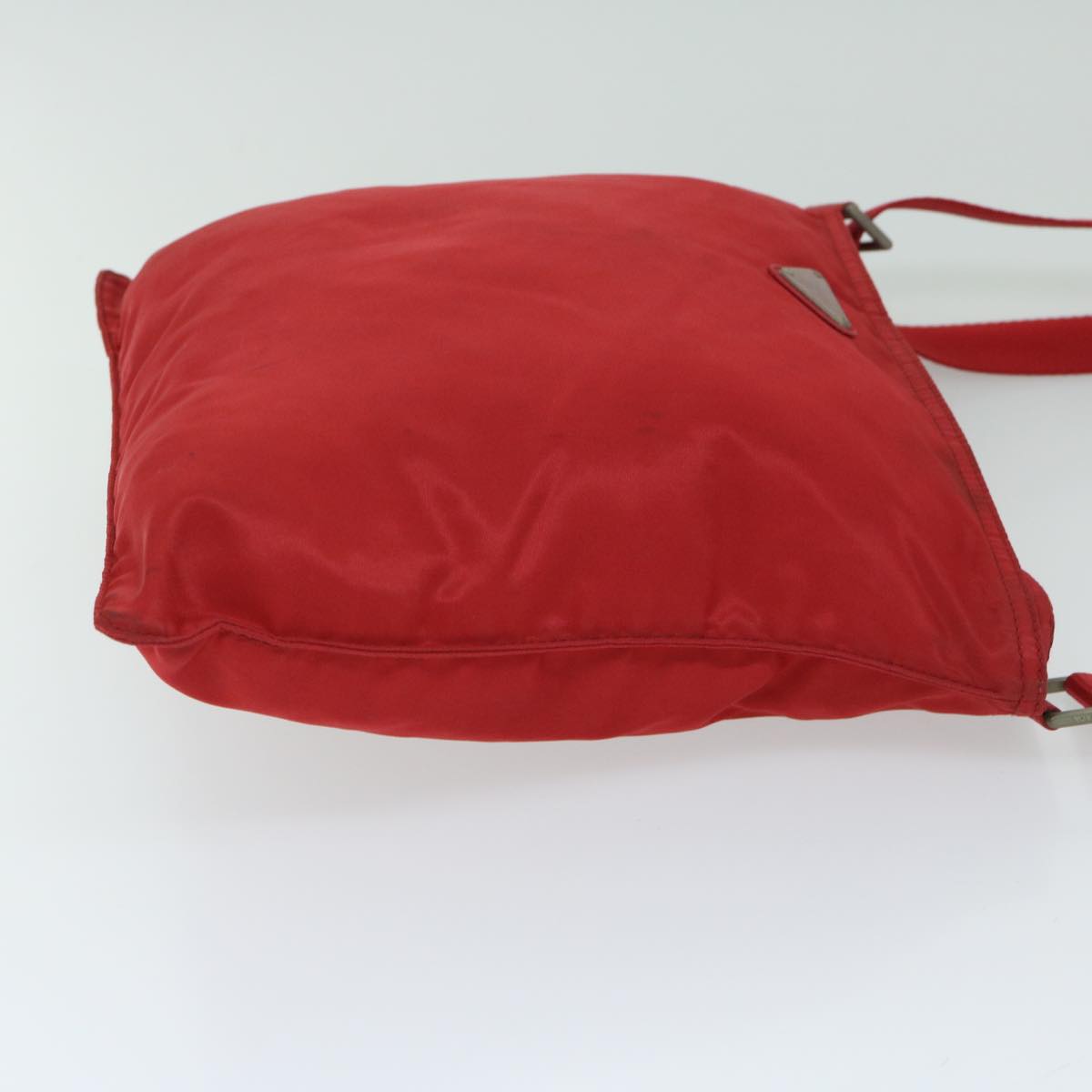 PRADA Shoulder Bag Nylon Red  67048