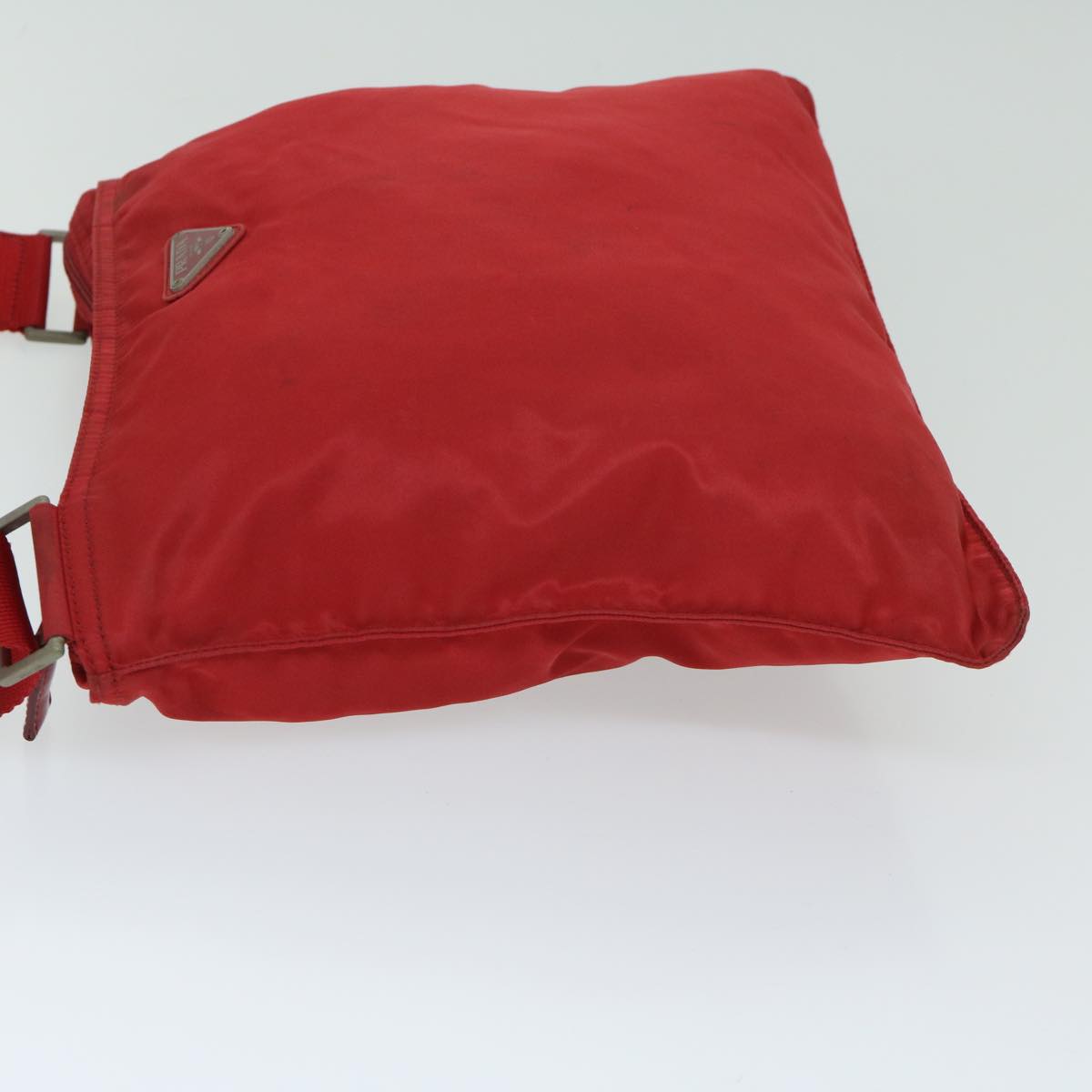 PRADA Shoulder Bag Nylon Red  67048