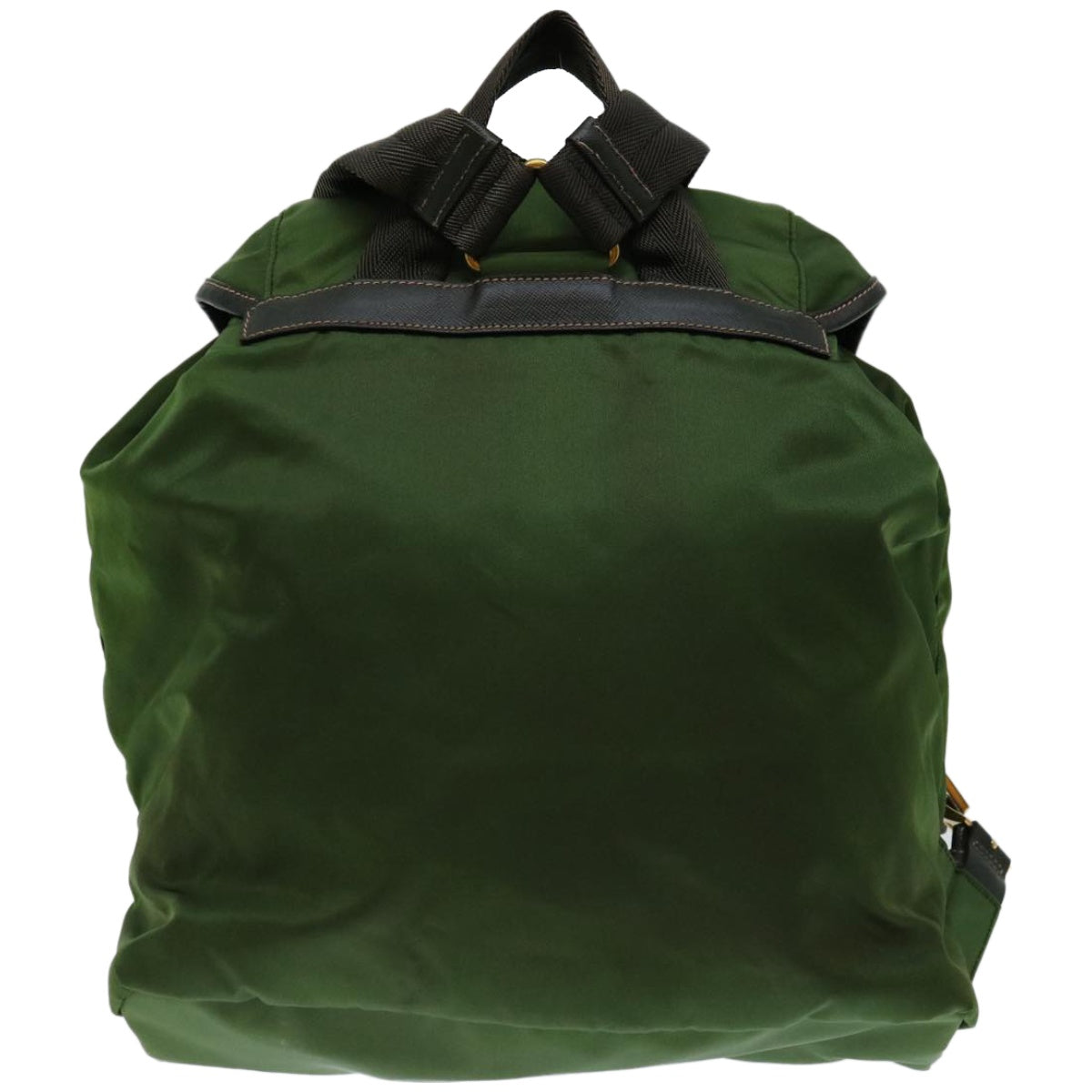 PRADA Backpack Nylon Khaki  67049