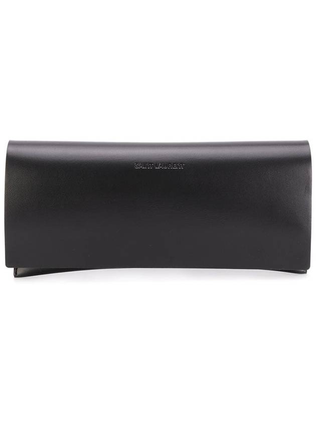 Saint Laurent Eyewear SL214 001 New Wave Kate Cats Eye Sunglasses Black