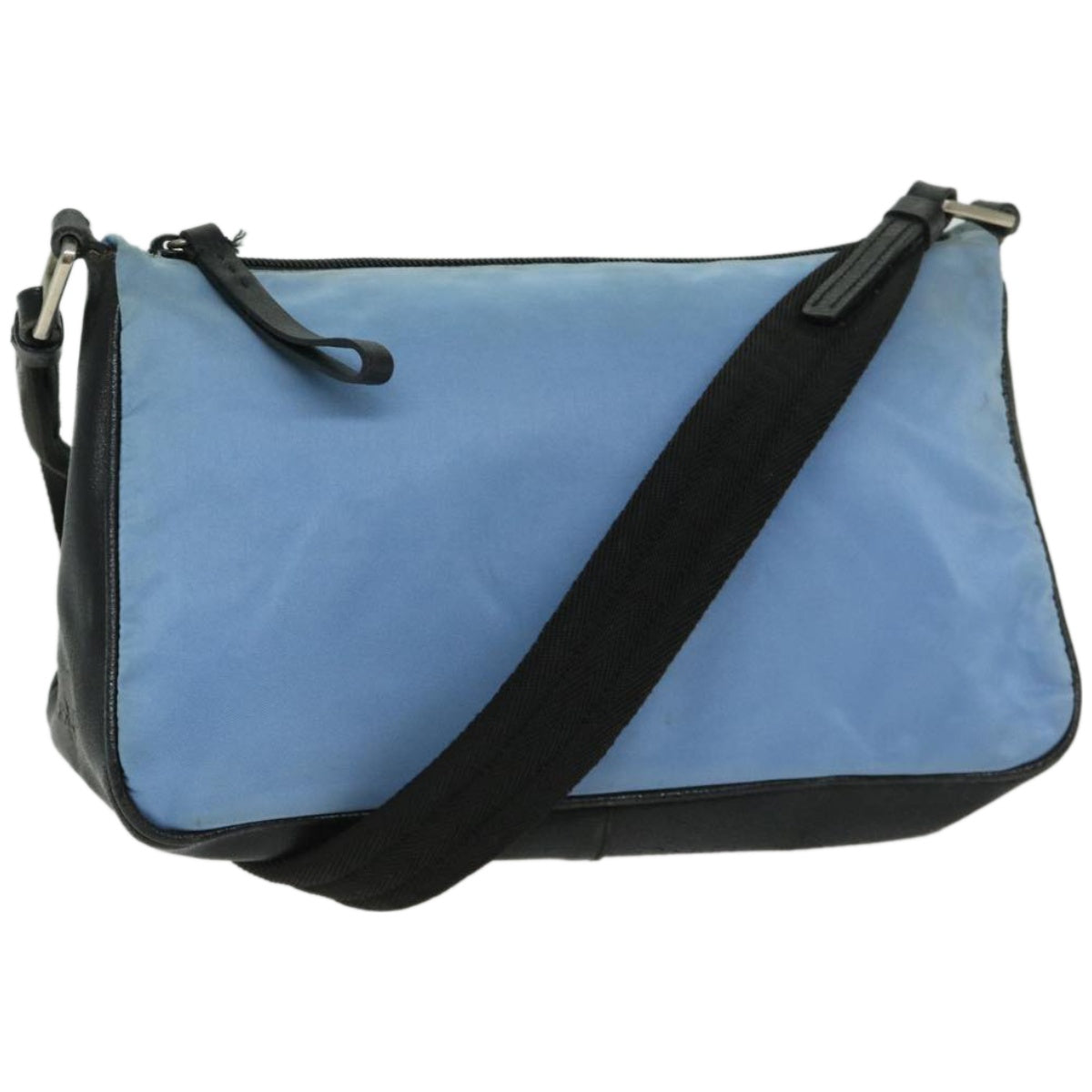 PRADA Shoulder Bag Nylon Light Blue  67213