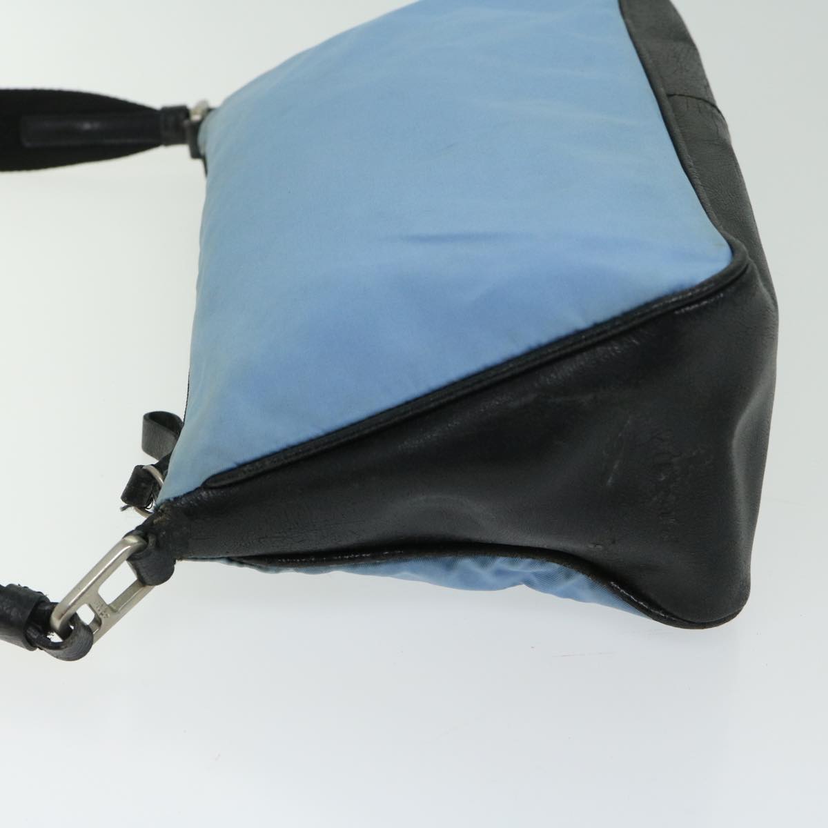 PRADA Shoulder Bag Nylon Light Blue  67213
