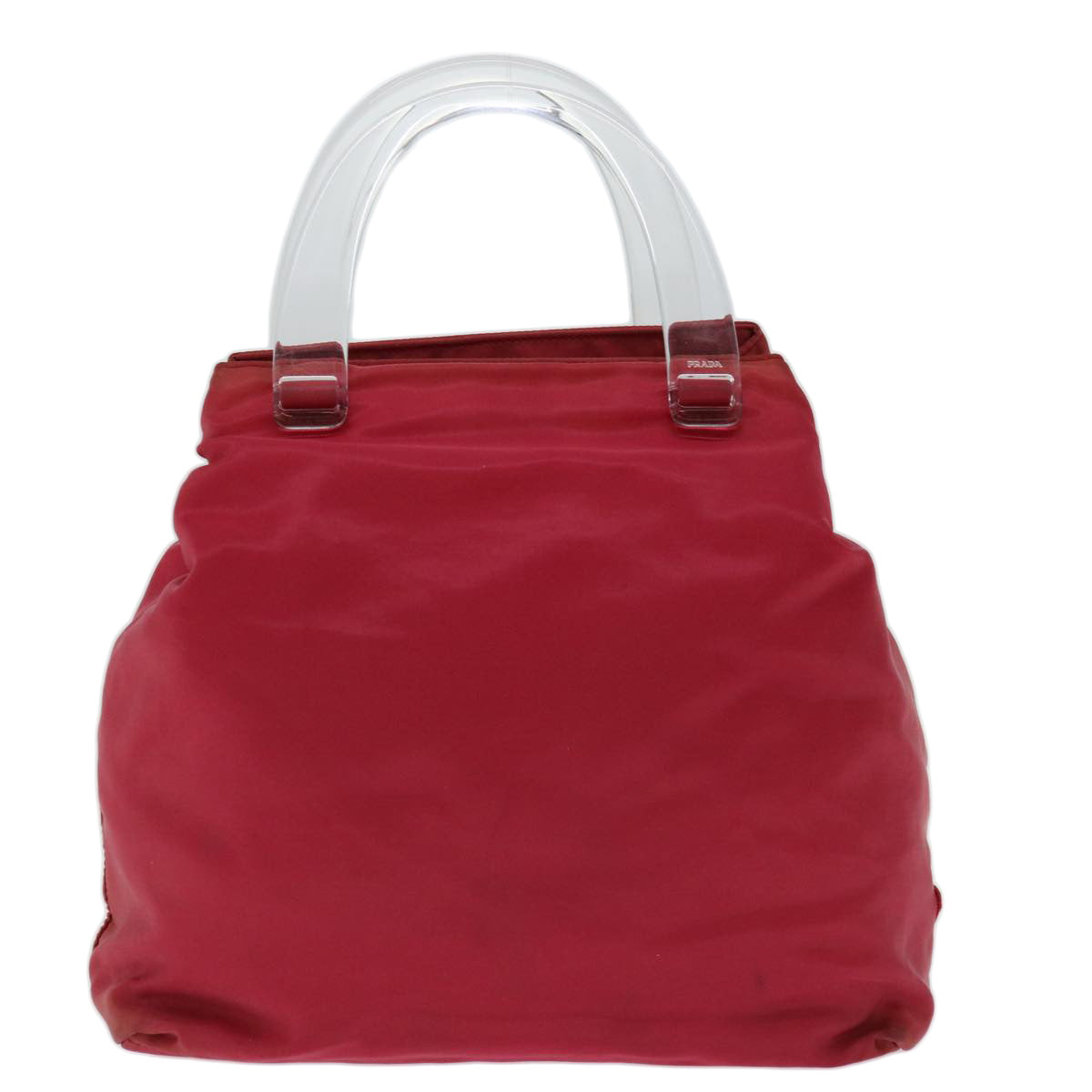 PRADA Hand Bag Nylon Pink  67235