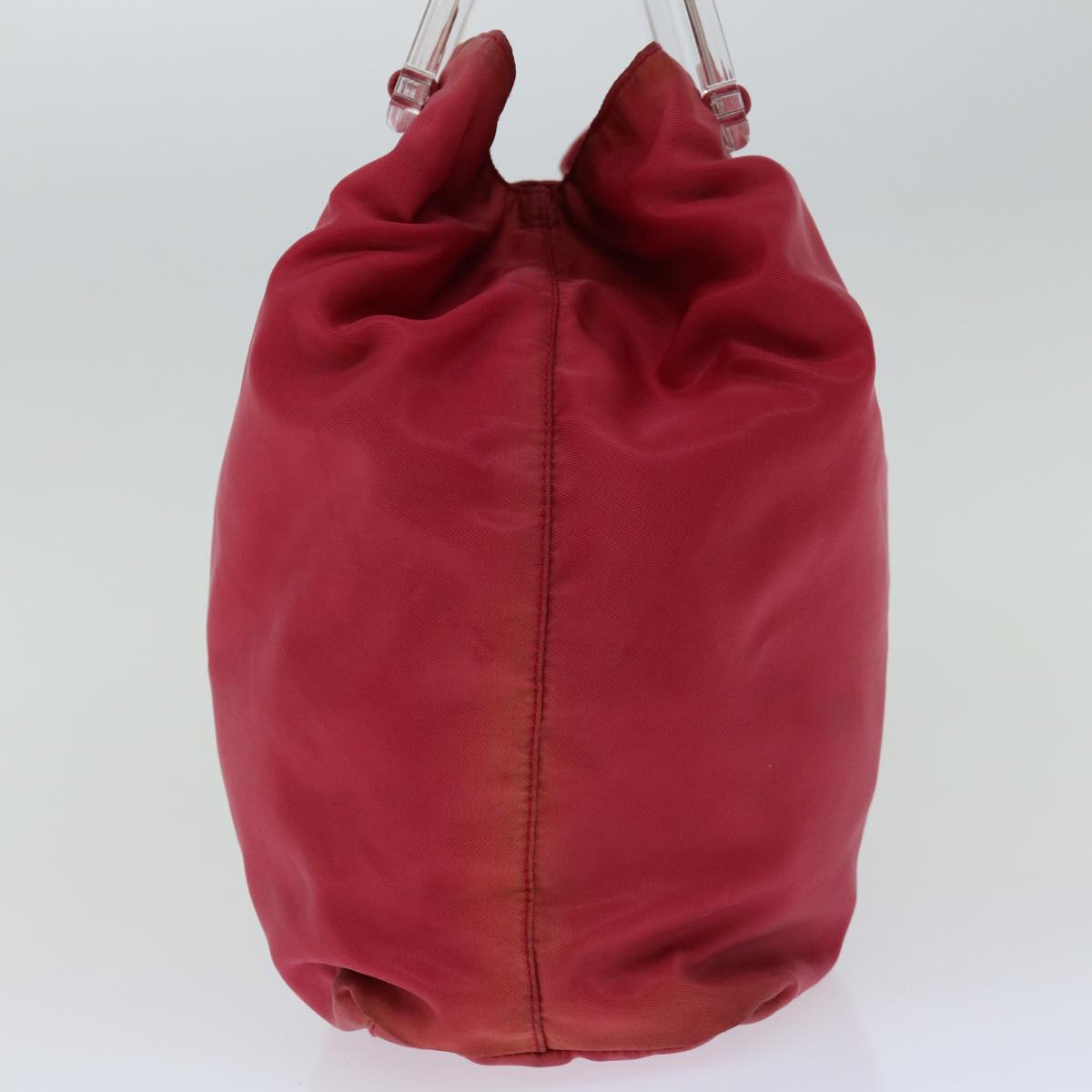 PRADA Hand Bag Nylon Pink  67235
