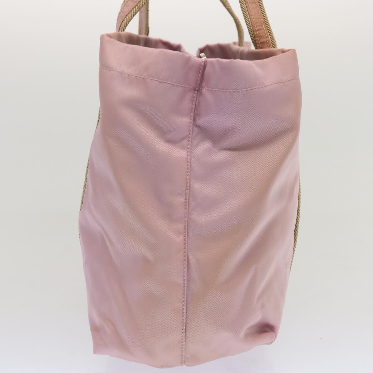 PRADA Hand Bag Nylon Pink  67416