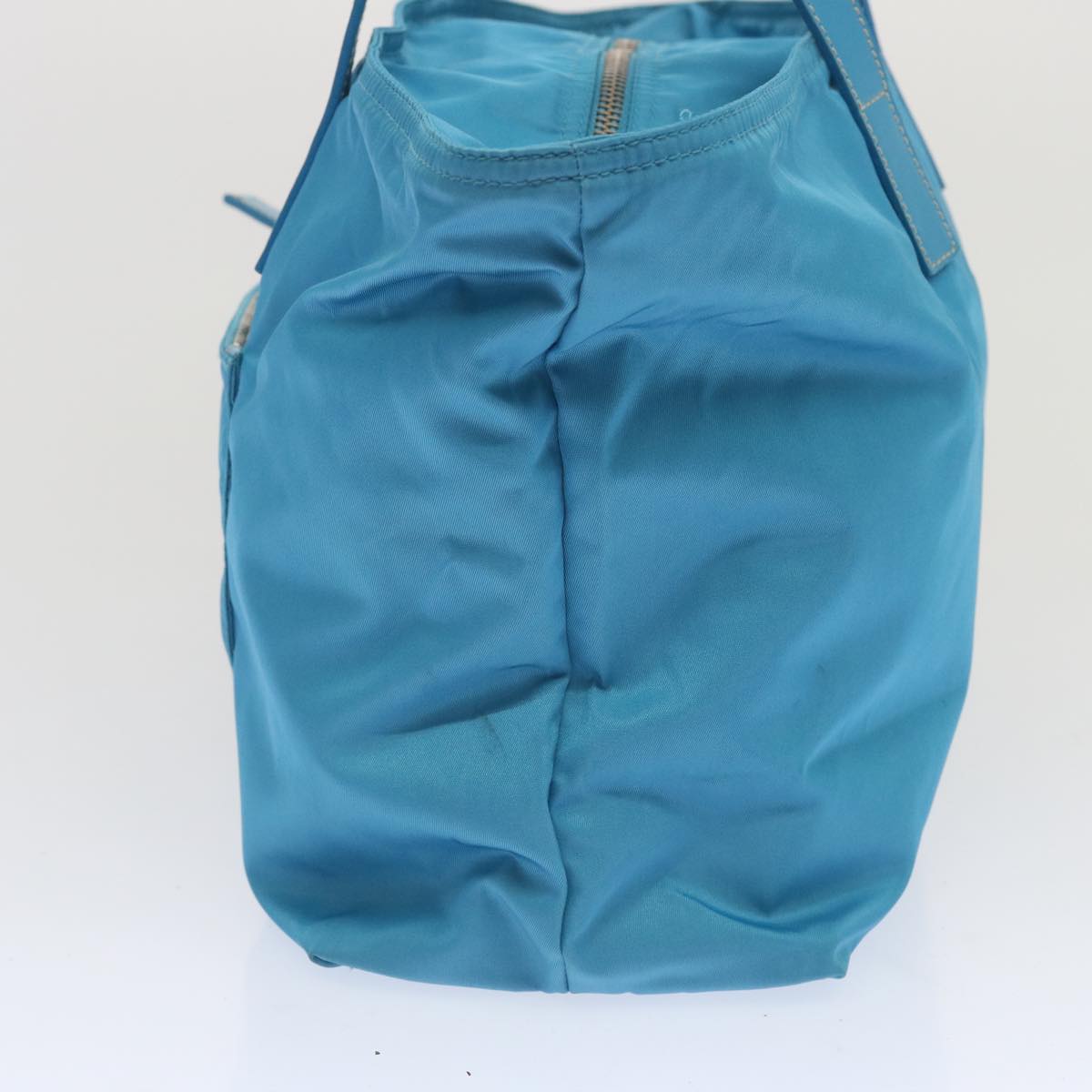 PRADA Tote Bag Nylon Light Blue  67419