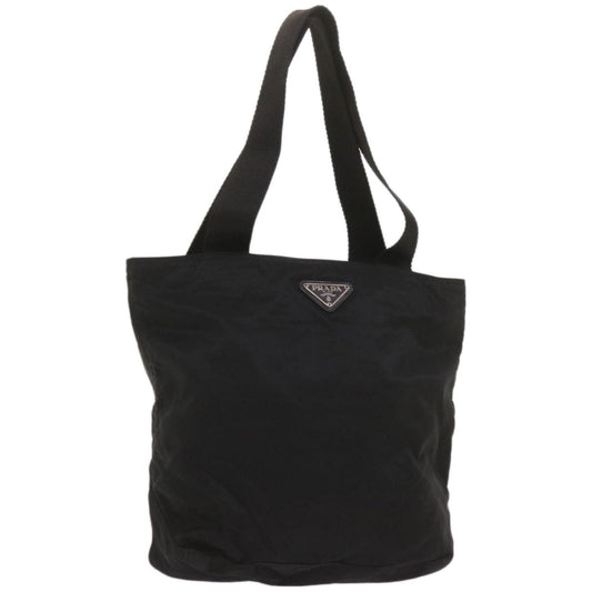 PRADA Hand Bag Nylon Black  67600