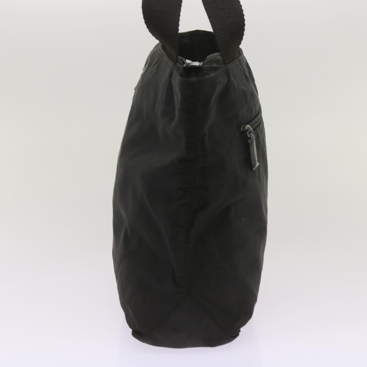 PRADA Hand Bag Nylon Black  67600