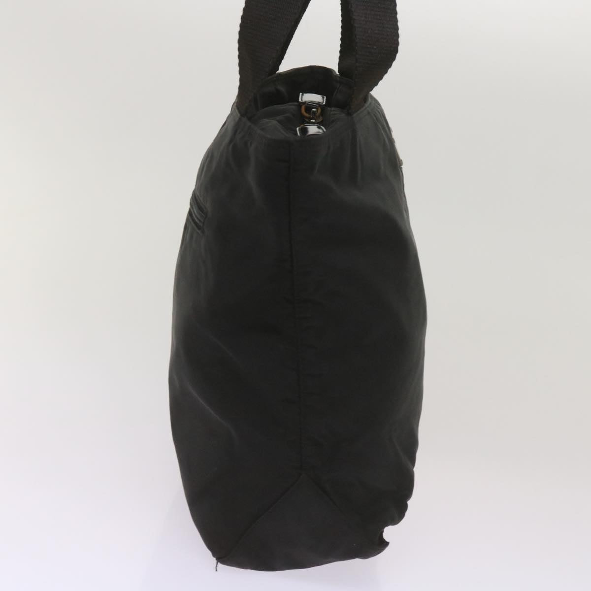 PRADA Hand Bag Nylon Black  67600