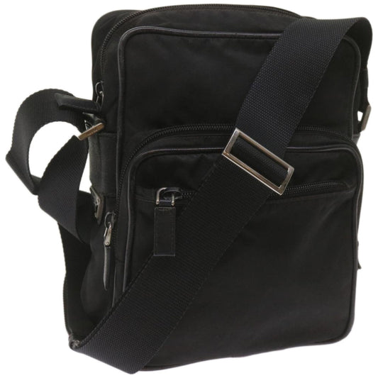 PRADA Shoulder Bag Nylon Black  67601