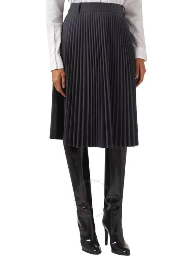 Burberry Burberry Black Yuliya Pleated Skirt, Brand Size 2 (US Size 0)