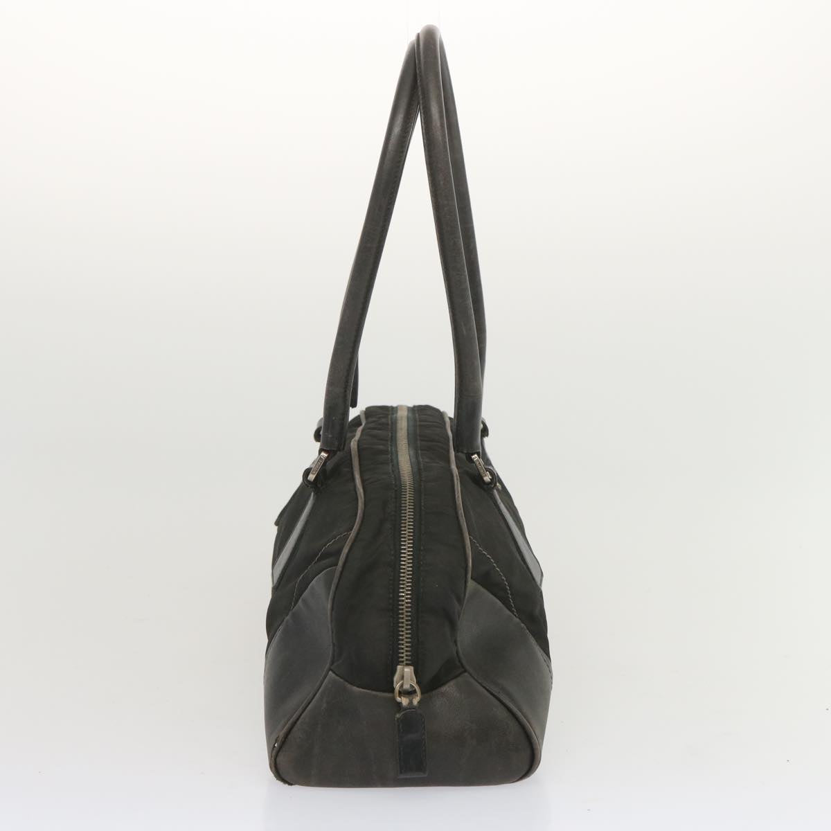 PRADA Hand Bag Nylon Black  67973