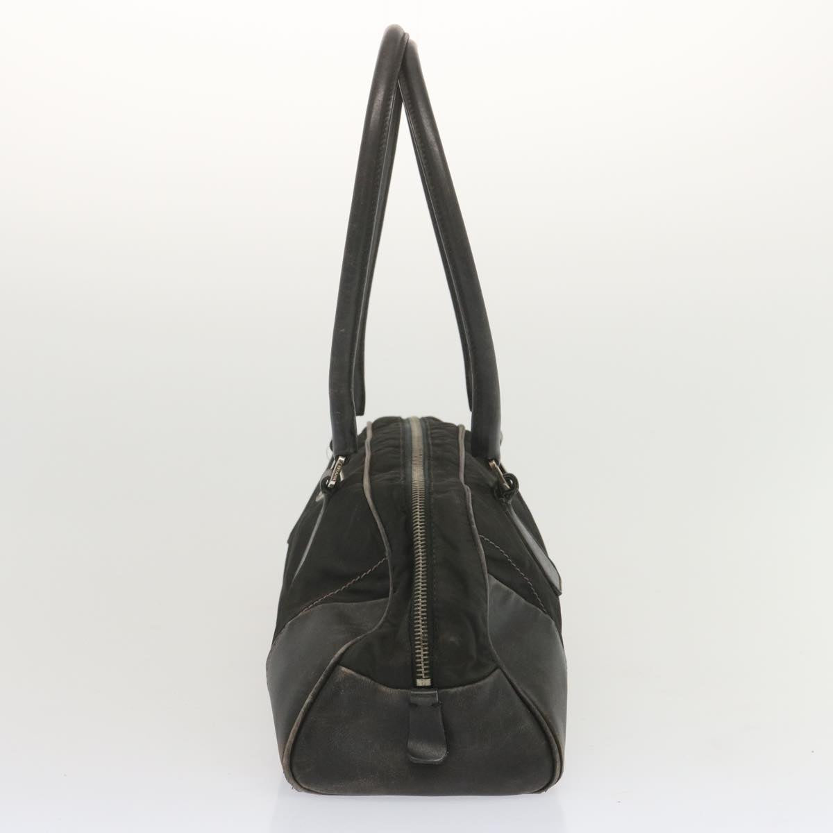 PRADA Hand Bag Nylon Black  67973