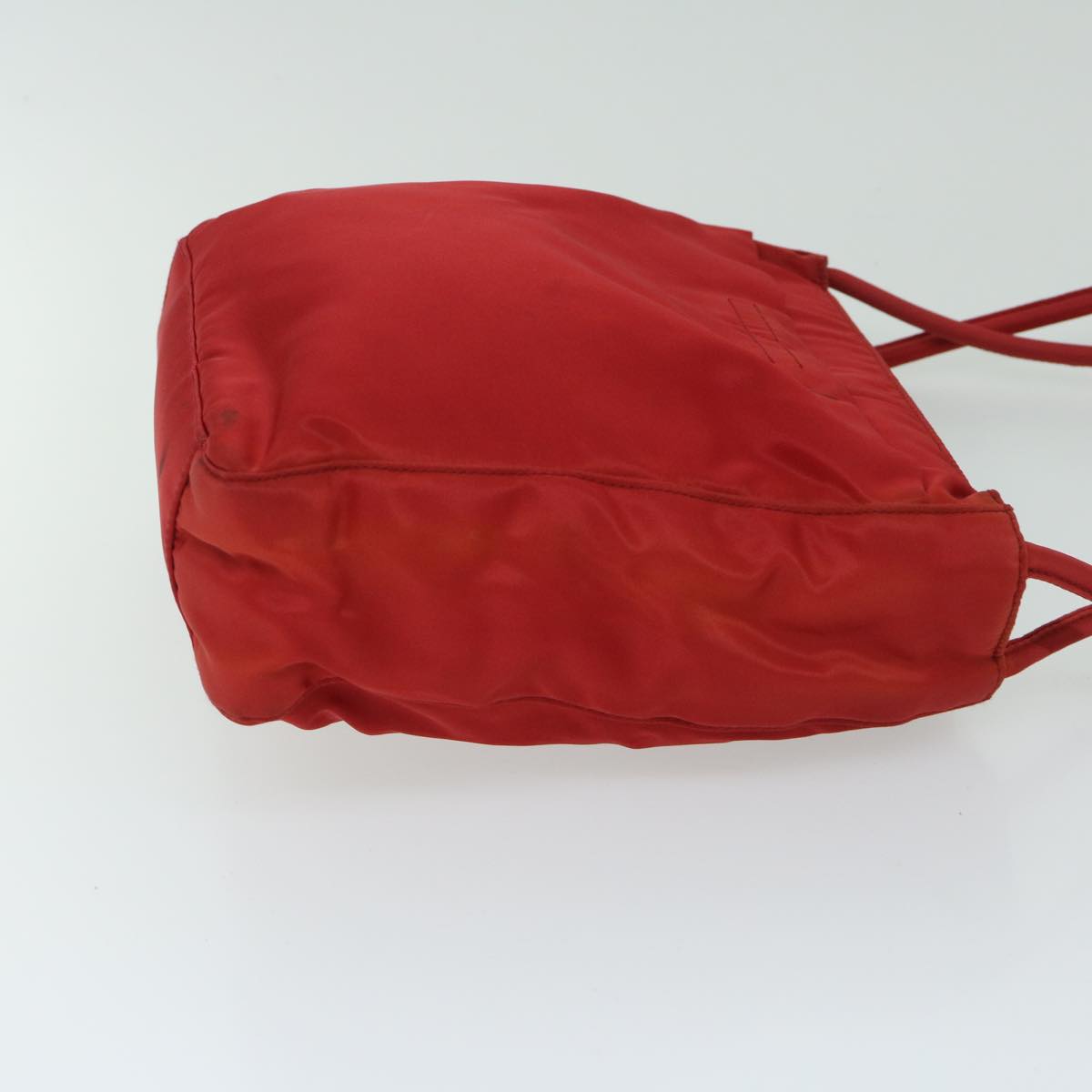 PRADA Hand Bag Nylon Red  67974