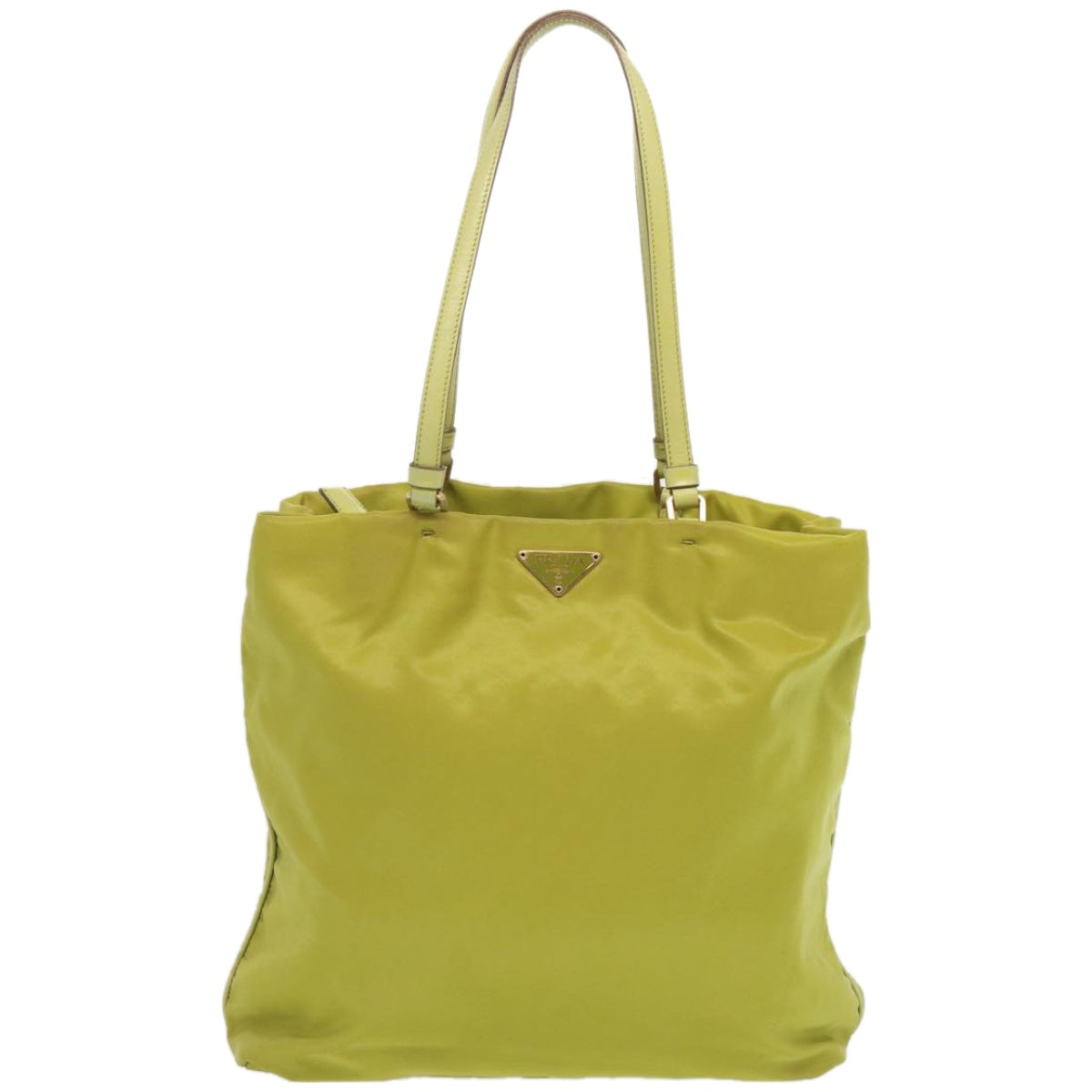 PRADA Tote Bag Nylon Green  67977