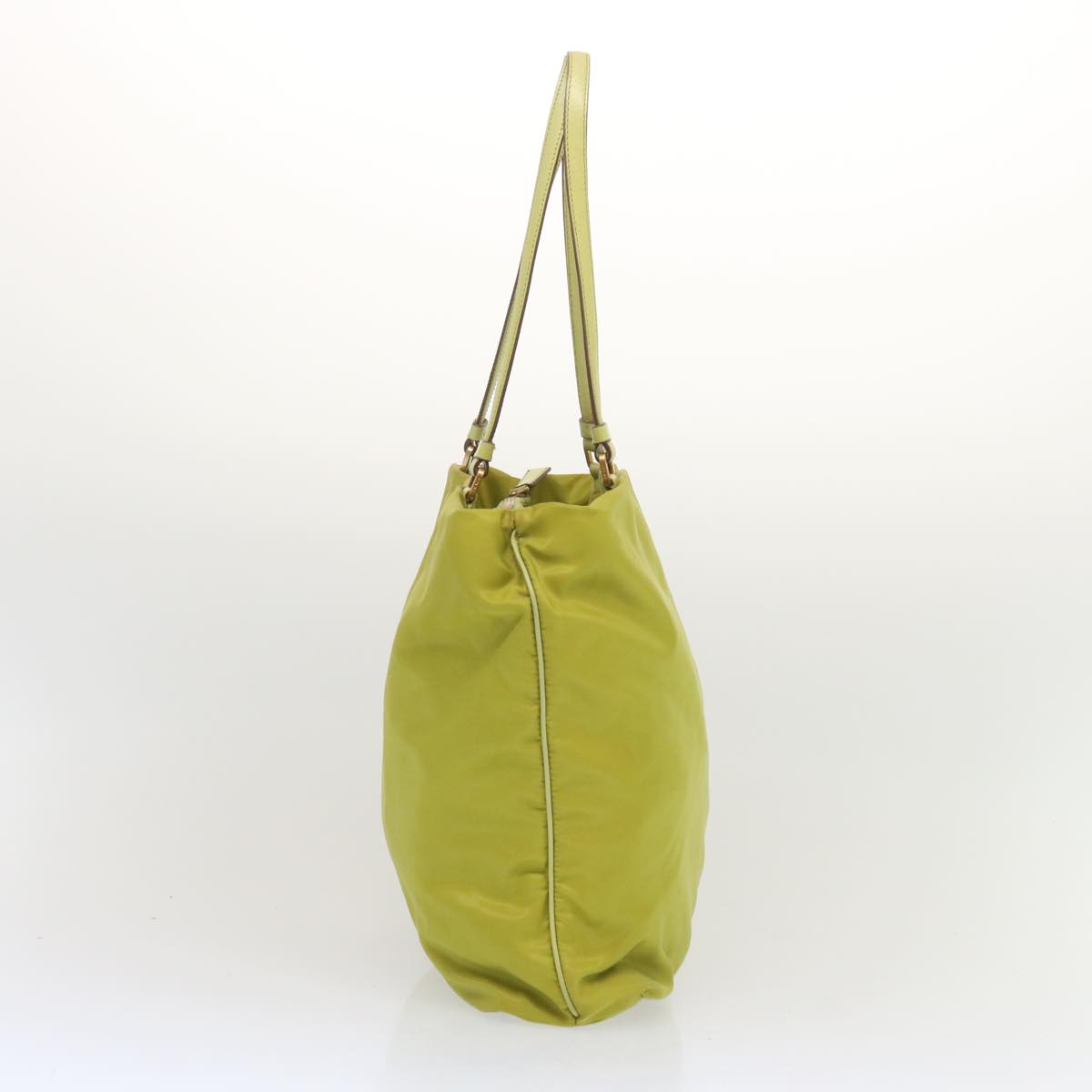PRADA Tote Bag Nylon Green  67977