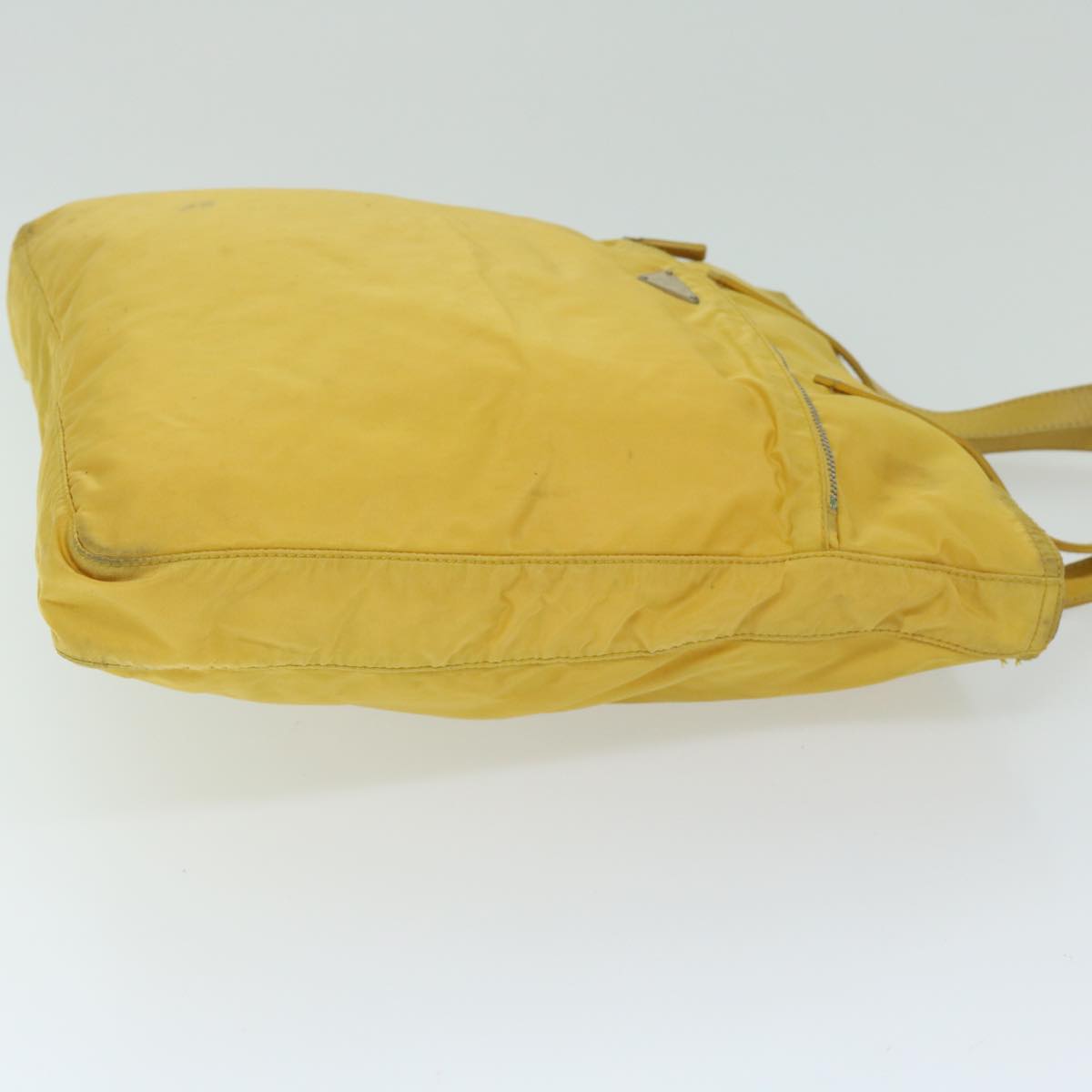PRADA Tote Bag Nylon Yellow  67978