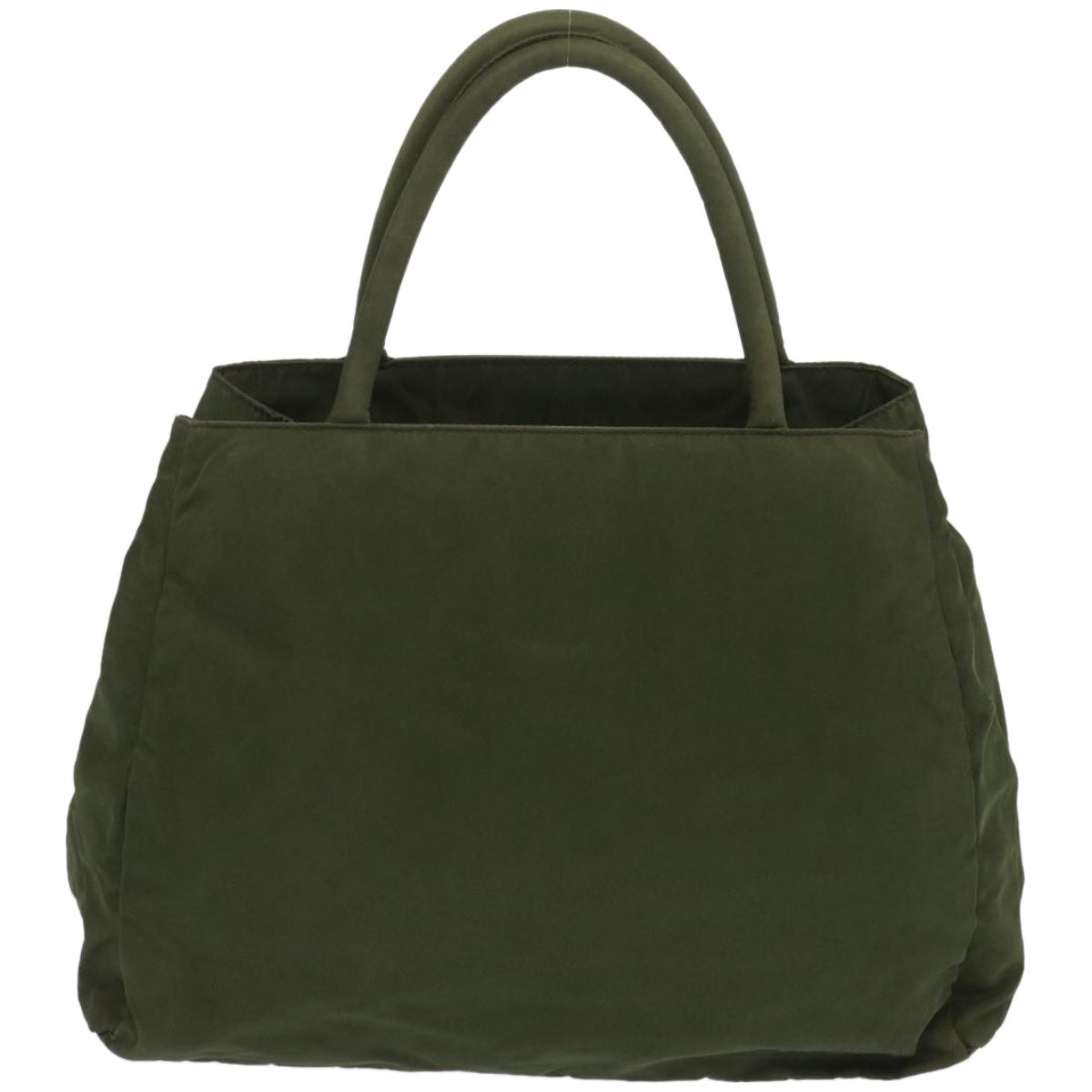 PRADA Hand Bag Nylon Khaki  67980