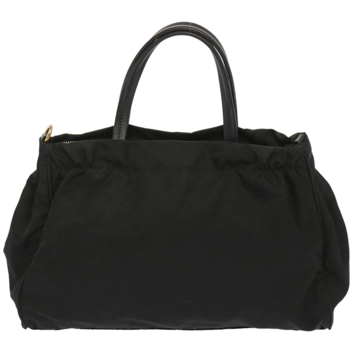 PRADA Hand Bag Nylon Black  67981