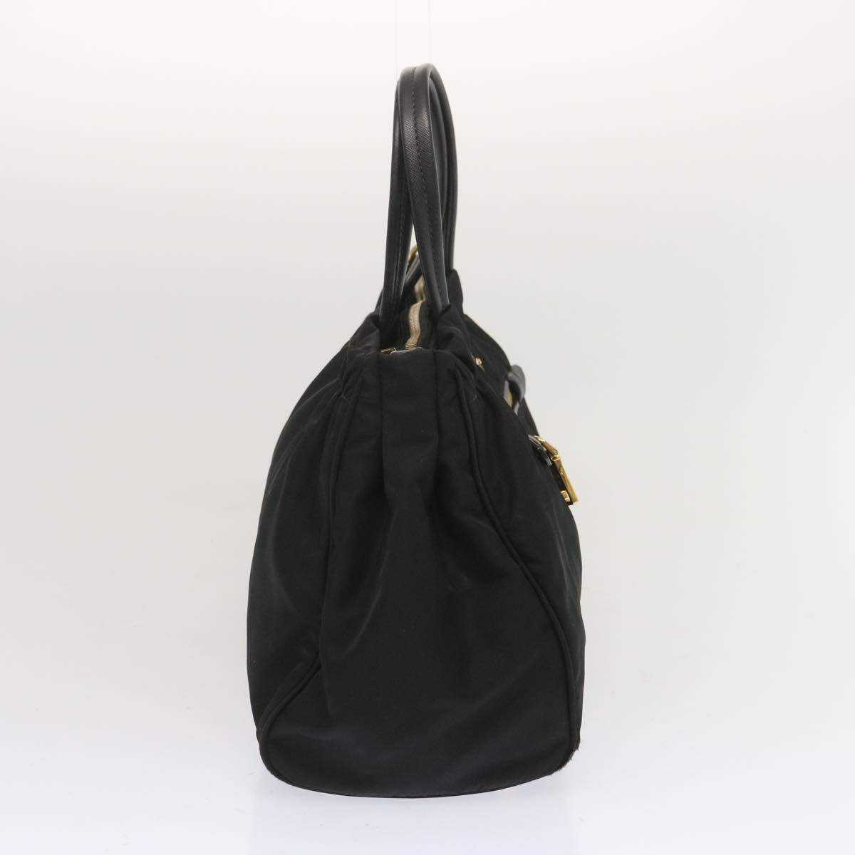 PRADA Hand Bag Nylon Black  67981