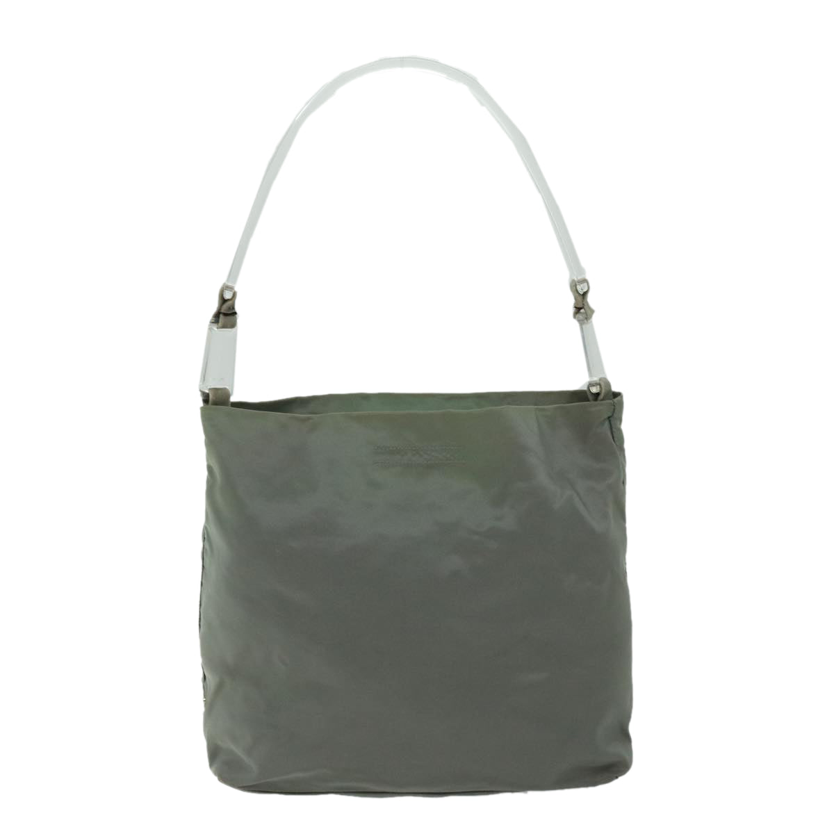 PRADA Shoulder Bag Nylon Khaki  67988