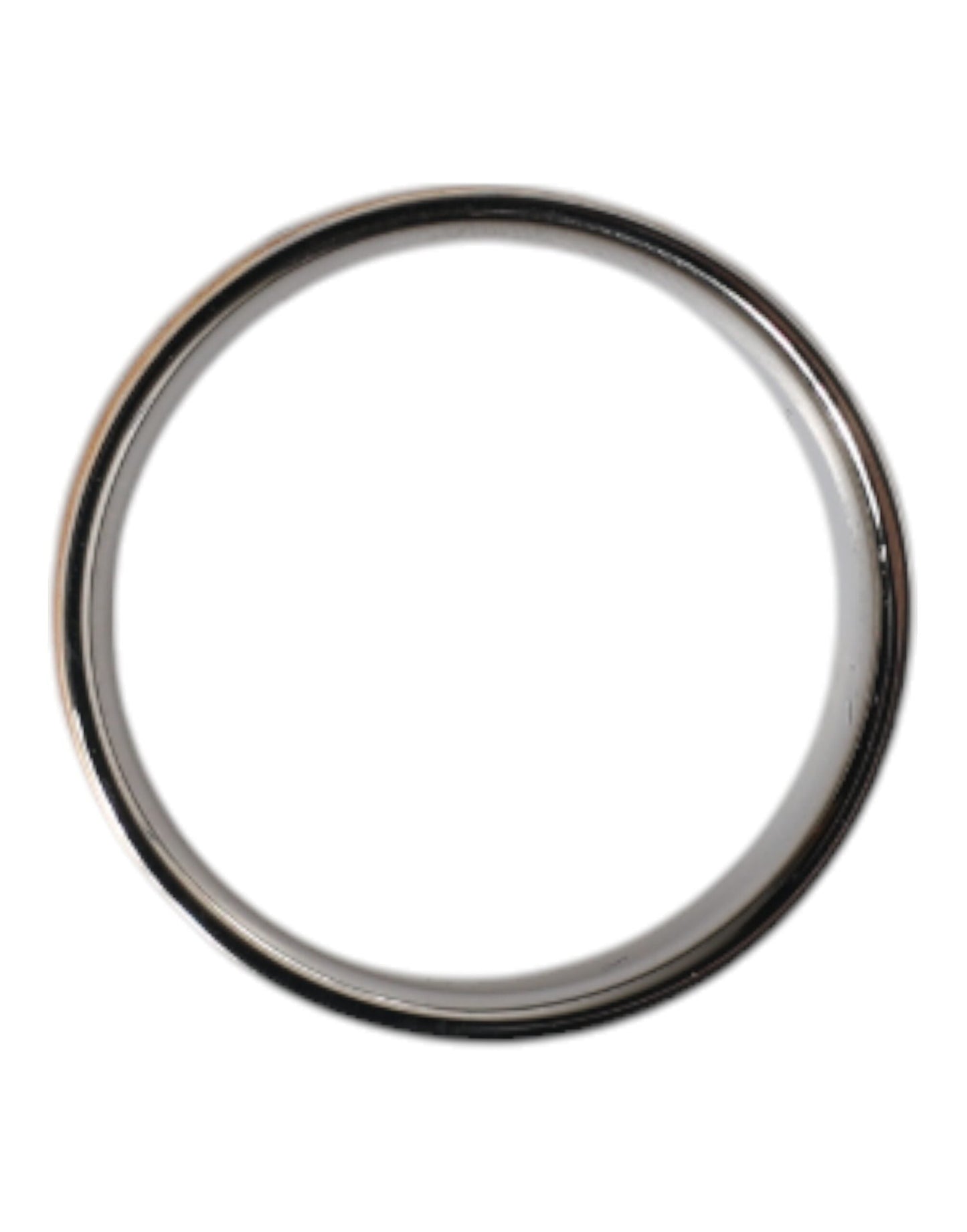 Dolce & Gabbana Gold Silver Tone Real Brass DG Logo Men's Ring