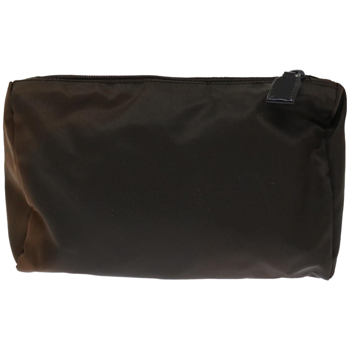 PRADA Pouch Nylon Brown  68084