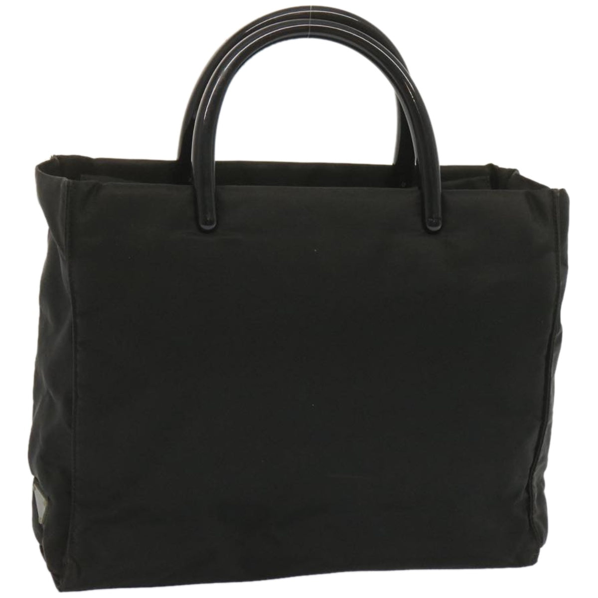PRADA Hand Bag Nylon Black  68086