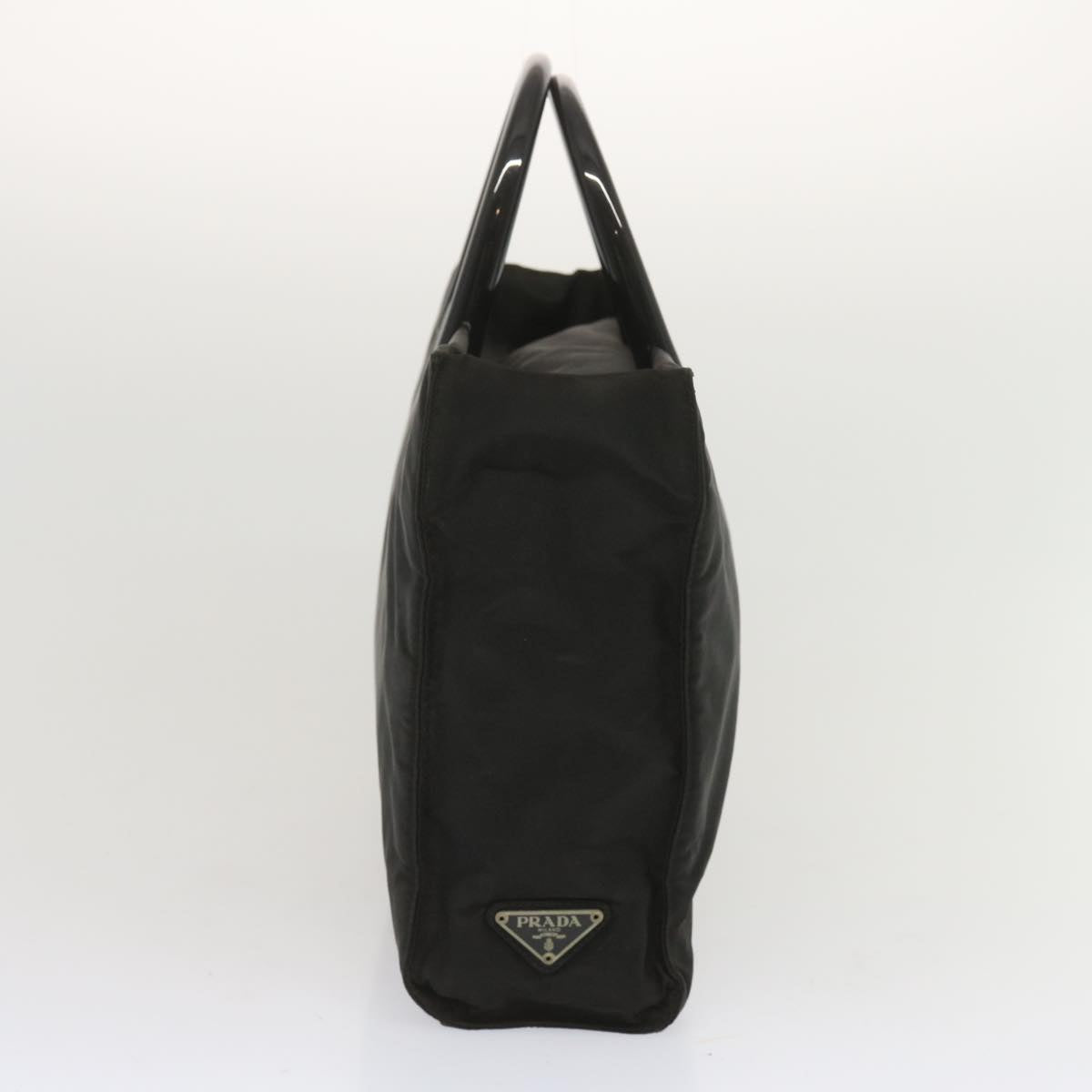 PRADA Hand Bag Nylon Black  68086