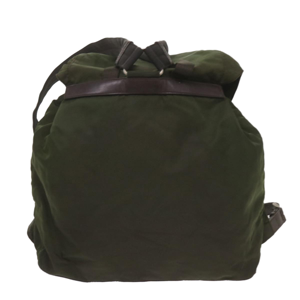 PRADA Backpack Nylon Khaki  68153