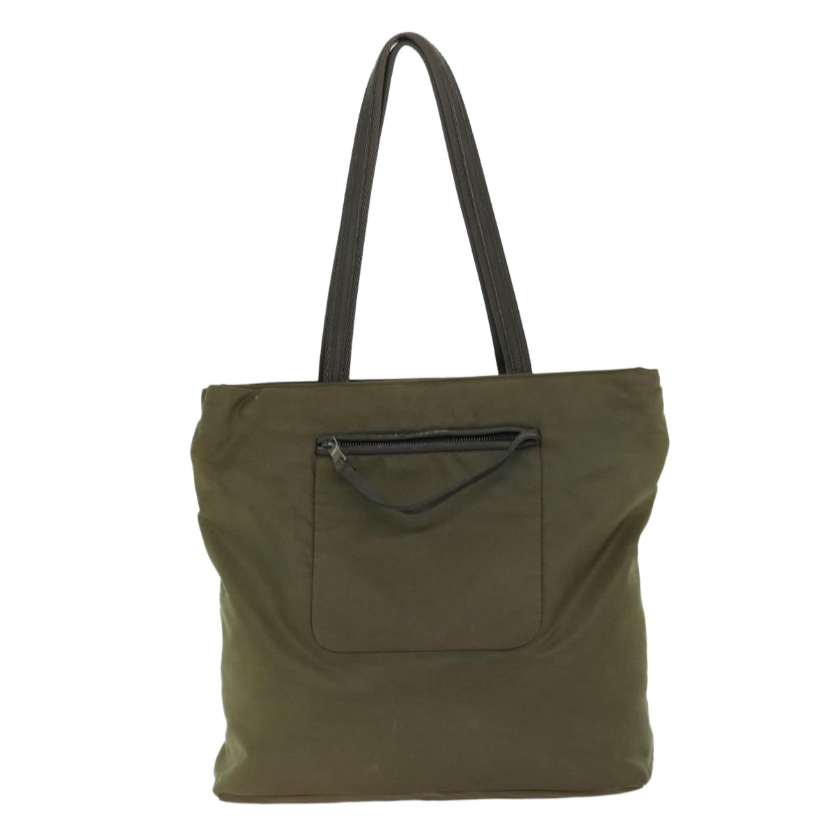 PRADA Tote Bag Nylon Khaki  68166