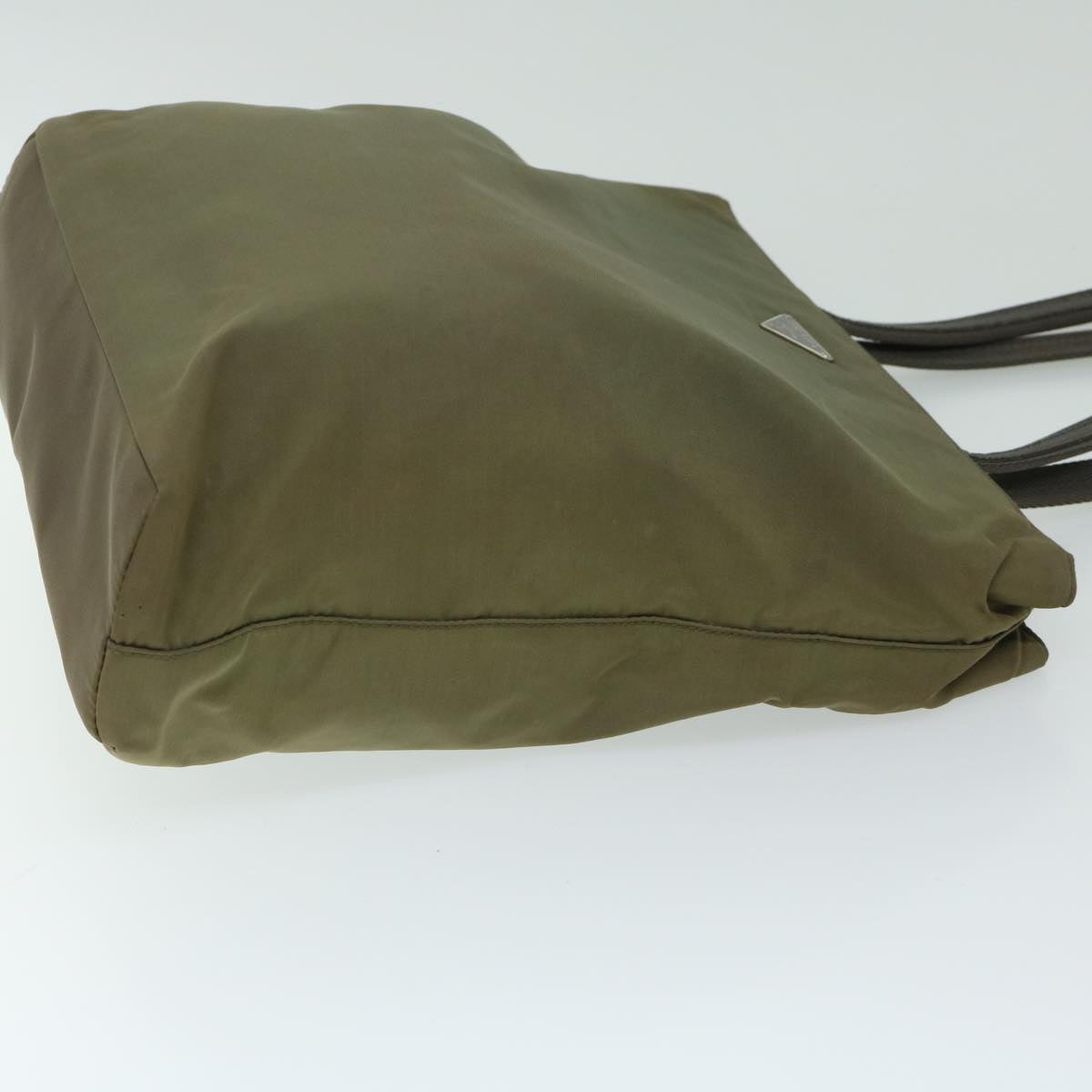 PRADA Tote Bag Nylon Khaki  68166