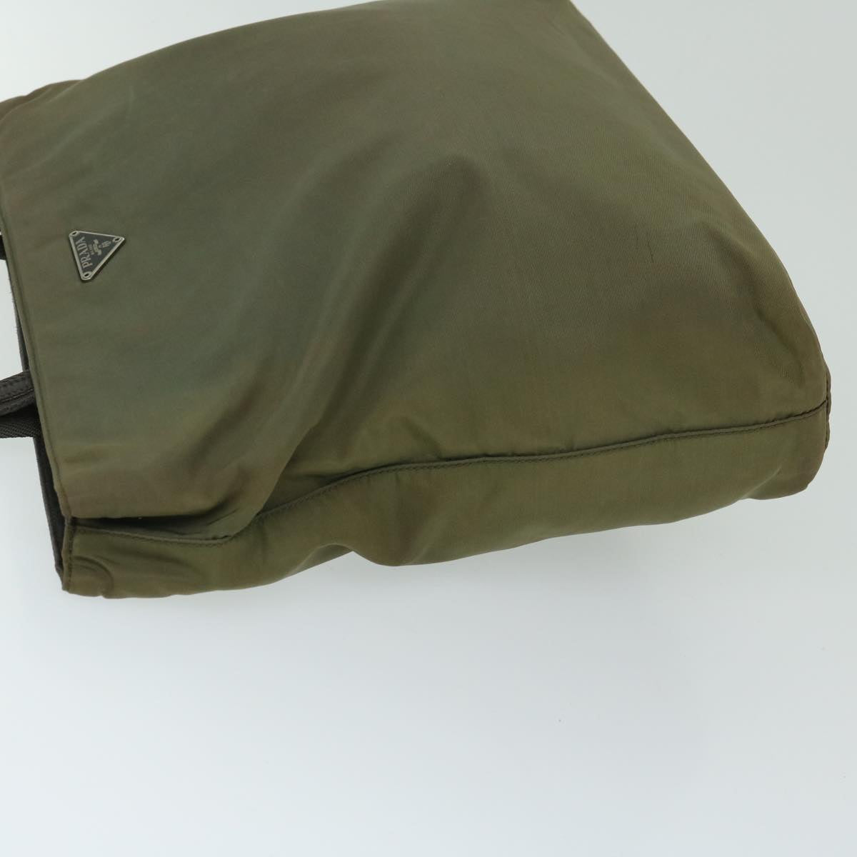 PRADA Tote Bag Nylon Khaki  68166
