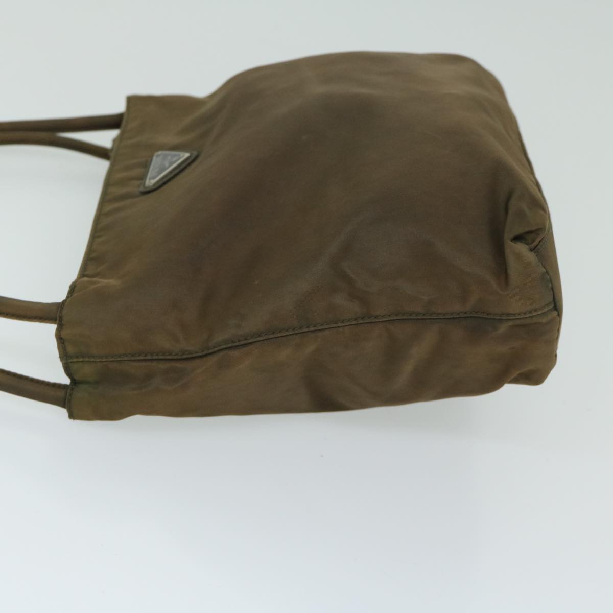 PRADA Shoulder Bag Nylon Brown  68188