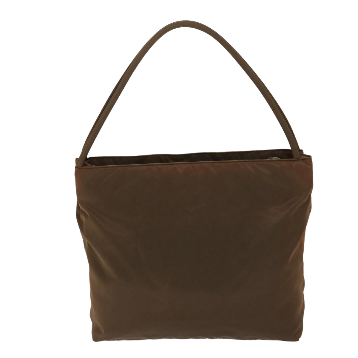PRADA Shoulder Bag Nylon Brown  68235