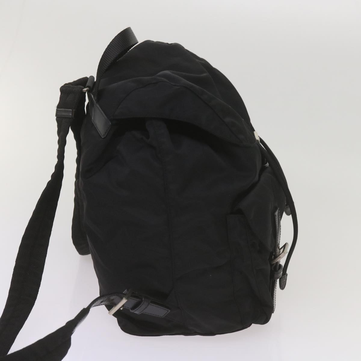 PRADA Backpack Nylon Black  68249