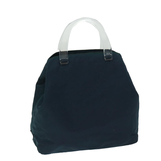 PRADA Hand Bag Nylon Navy  68318