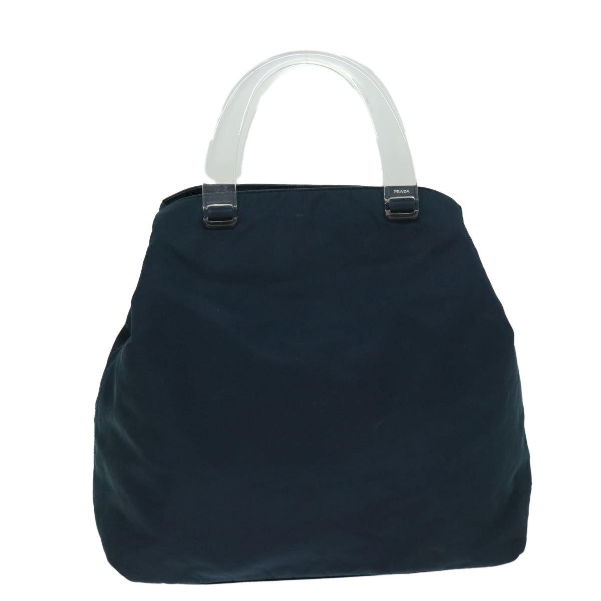 PRADA Hand Bag Nylon Navy  68318