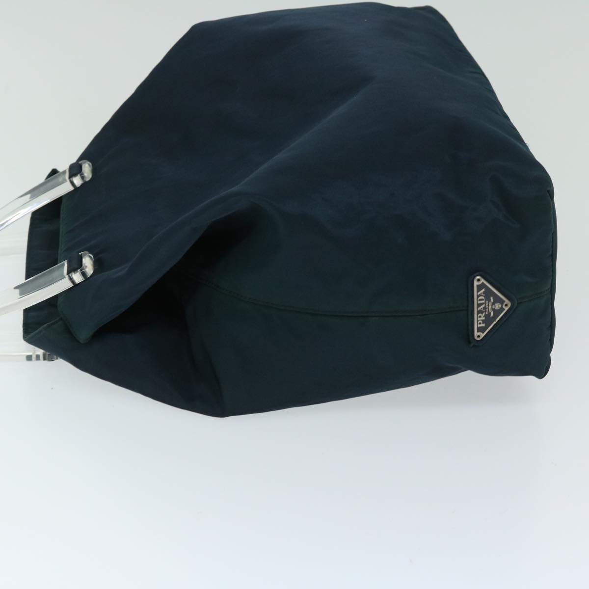 PRADA Hand Bag Nylon Navy  68318