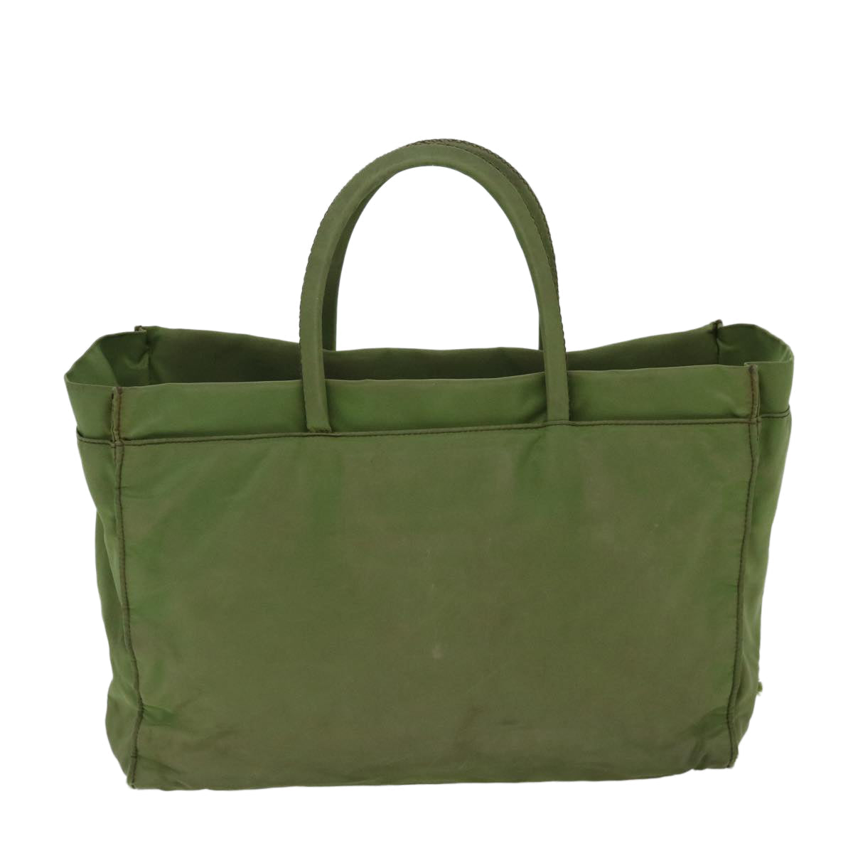 PRADA Hand Bag Nylon Green  68343