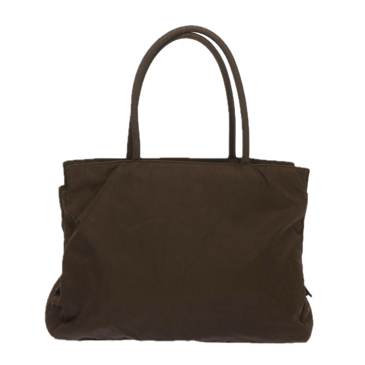 PRADA Tote Bag Nylon Brown  68398