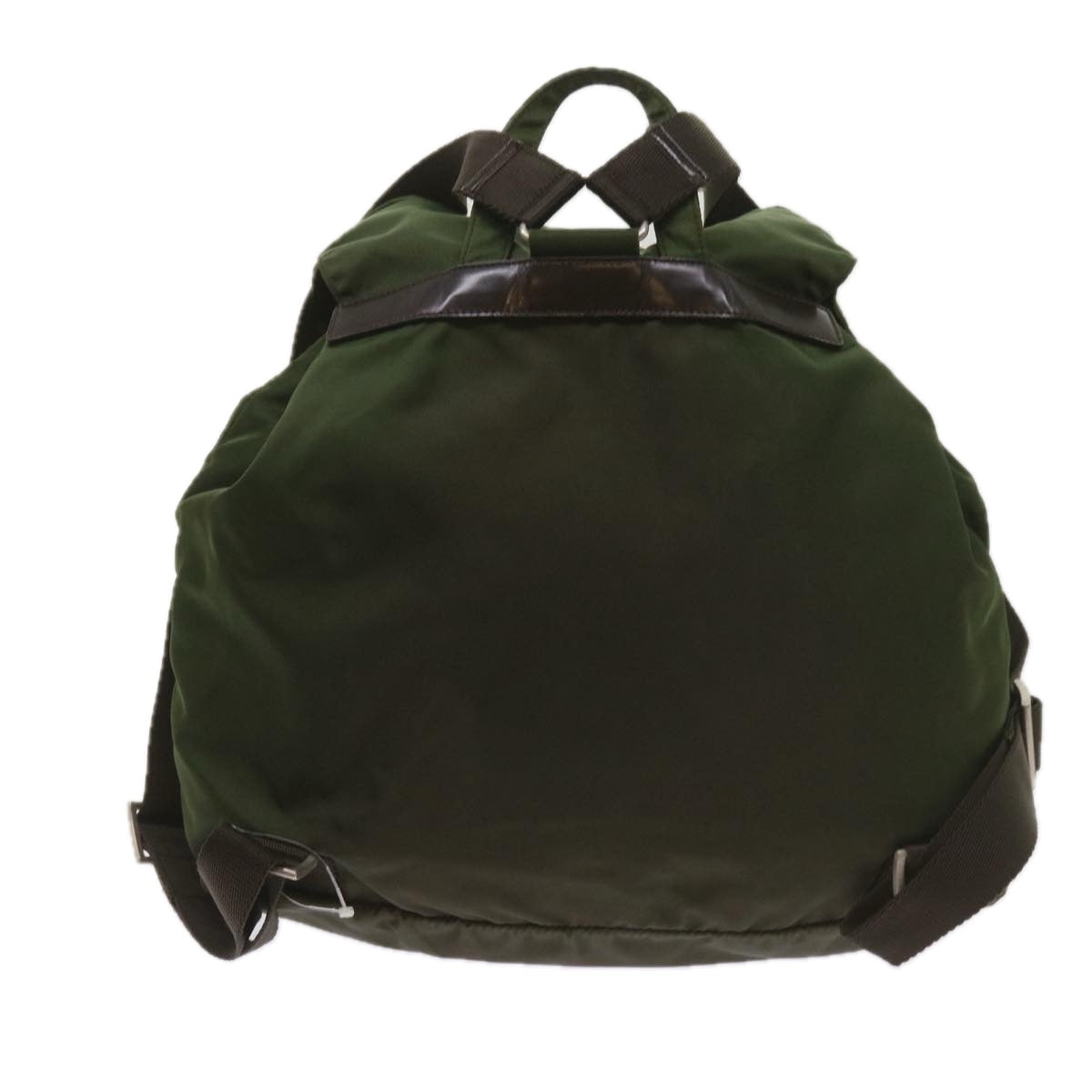 PRADA Backpack Nylon Khaki  68473