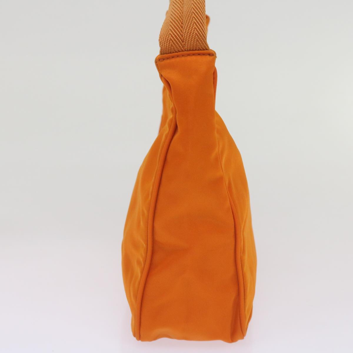 PRADA Hand Bag Nylon Orange  68495