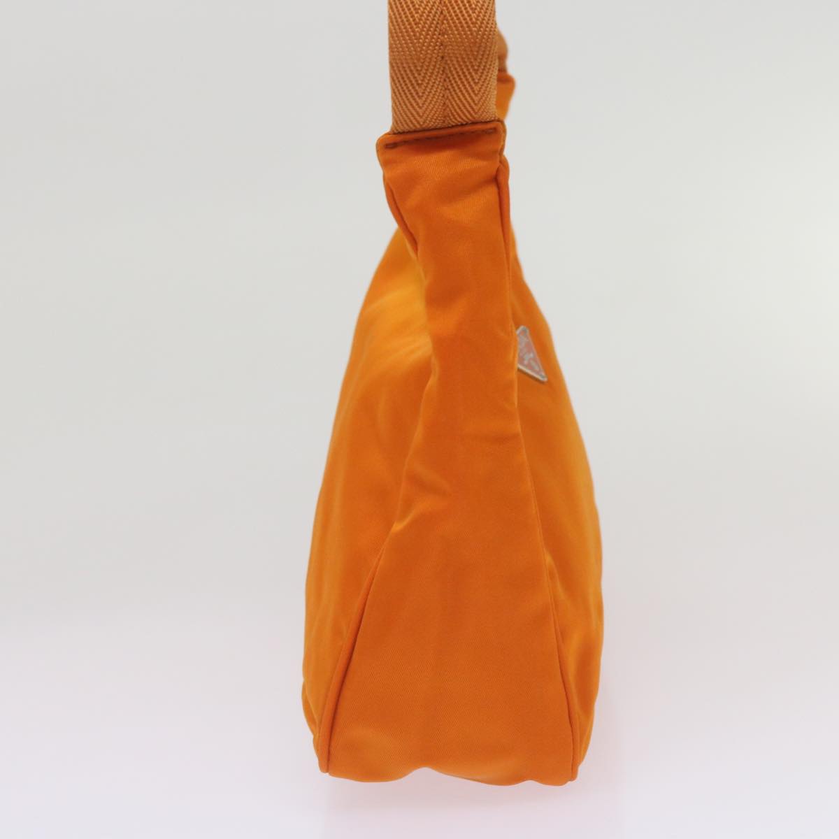 PRADA Hand Bag Nylon Orange  68495
