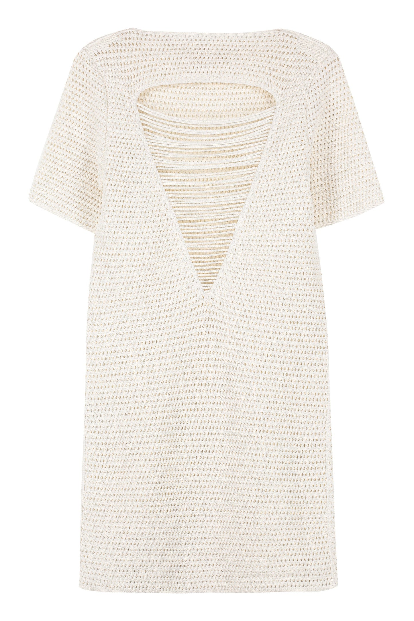 BOTTEGA VENETA Crochet Mini Dress